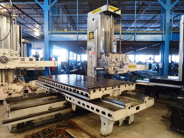 5" GIDDINGS & LEWIS ... HORIZONTAL BORING MILL